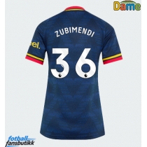 Arsenal Martin Zubimendi #36 Bortedrakt Dame 2026-27 Kortermet